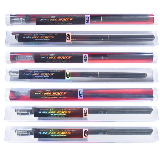 Joran Tegek Maguro Alexis | 210 S/D 540 | Kaku | Ruas Pendek | Carbon Keryu ~ Indonesia Memancing