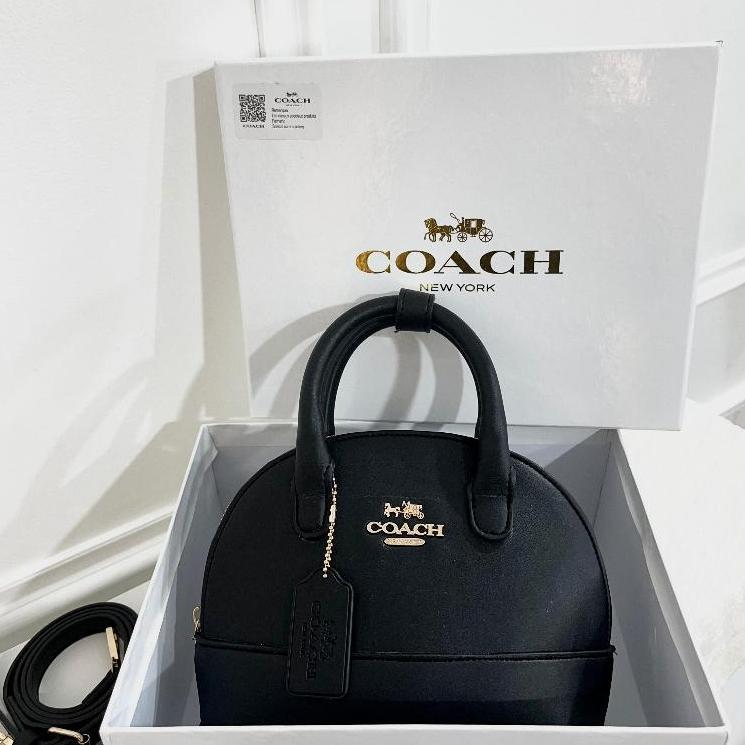 Ready Stock` Original Free Box C0Ach Tas Selempang Wanita Alma Bags Tas Sling Bag | Tas Jinjing Wani