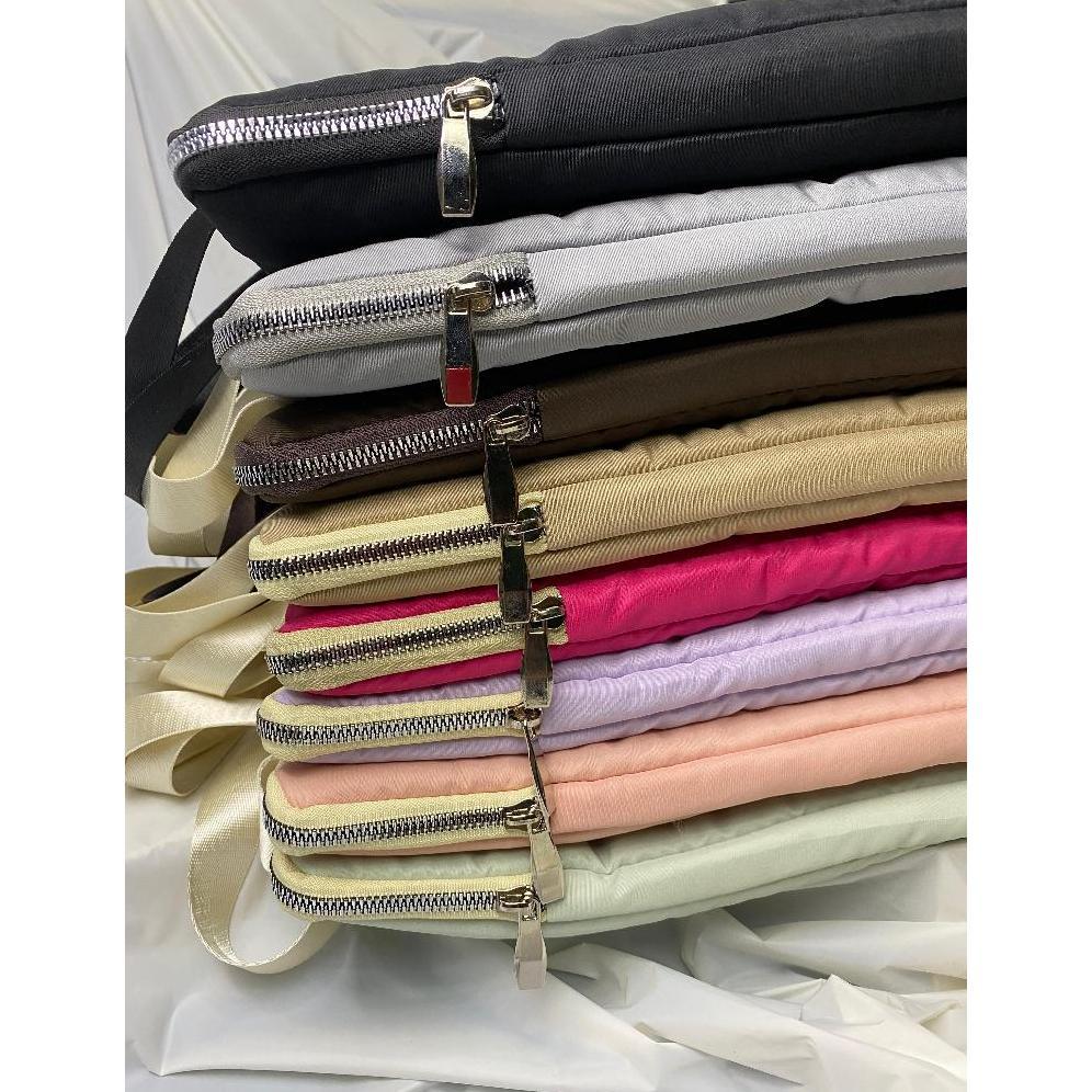 CUCI GUDANG` TAS LAPTOP FANCY SALUR -  TAS LAPTOP PREMIUM PUFFER TERBARU 14INCH TAS LAPTOP SLEEVE TA
