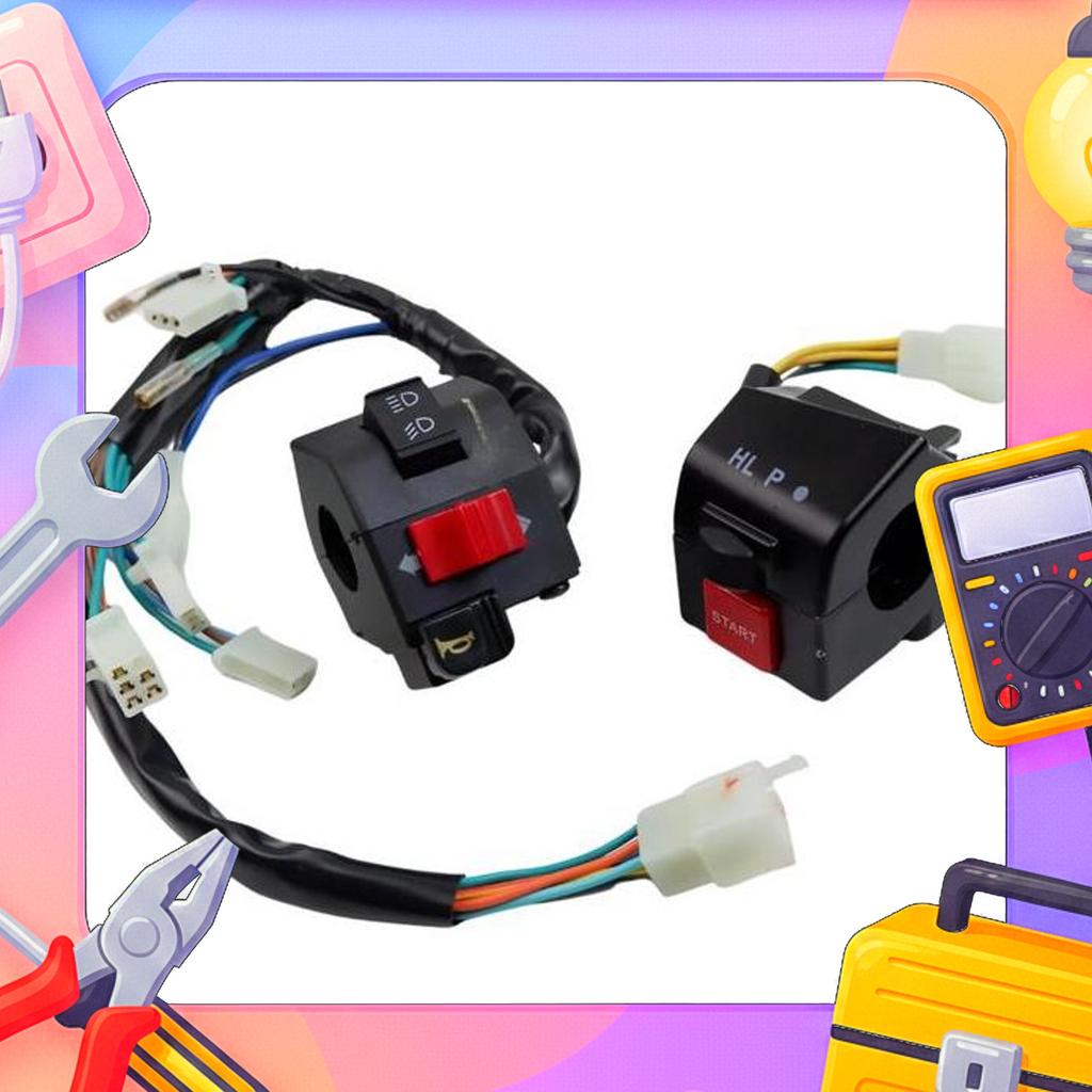 Saklar Kiri Kanan Gn5 Motor Honda Grand / Saklar Set Grand Motor Motorcycle