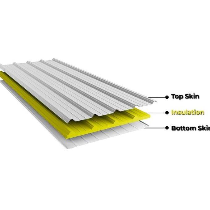 Atap Salju Lite Premium Silver / Atap Dingin / Atap Peredam PU