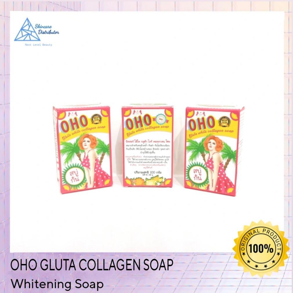 OHO Gluta White Collagen Soap Original Thailand Best