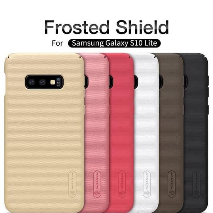 TERBARU - Hard Case Nillkin Samsung Galaxy S10E (Free Stand Hp)