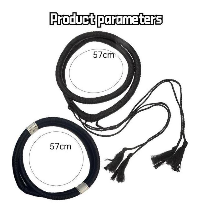 CALAVO 1pcs tali ikat kepala pria Kain kelas satu, pengerjaan kelas satu igal sorban arab putih