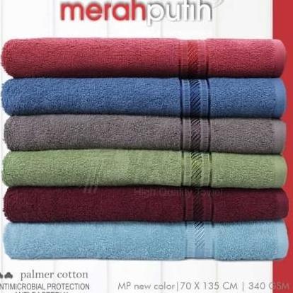 handuk merah putih 70x135