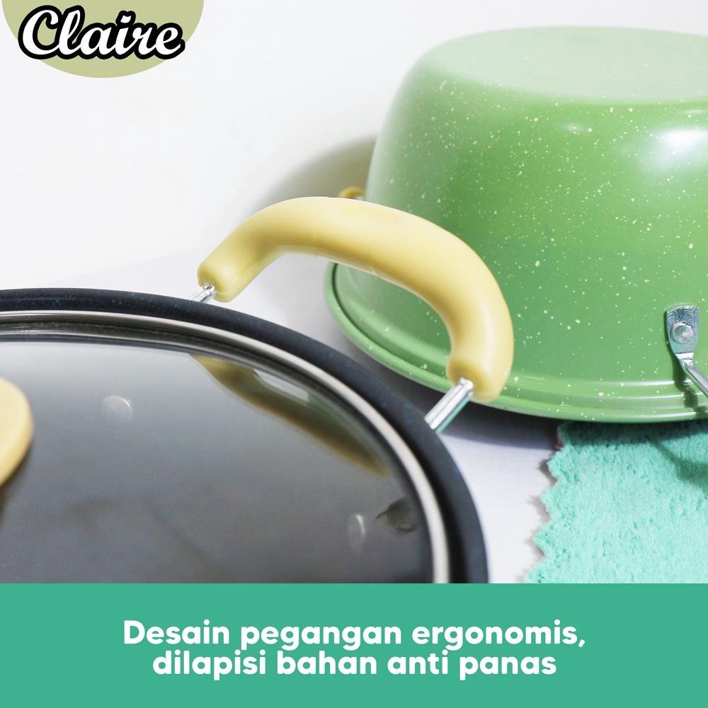 Bisa Cod Panci Sop Banyak Ukuran / Panci Sop Enamel Stainless / Soup Pot Panci Susu Enamel ||