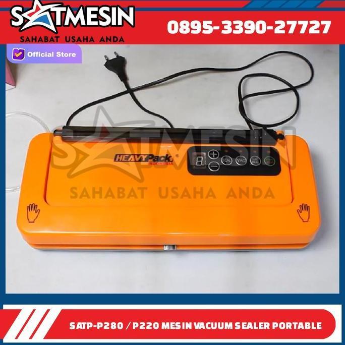 Officeqyu- Vakum Sealer Vacum Seal Manual Basah Dn Kering Dz-P280 Satmesin Dz-280