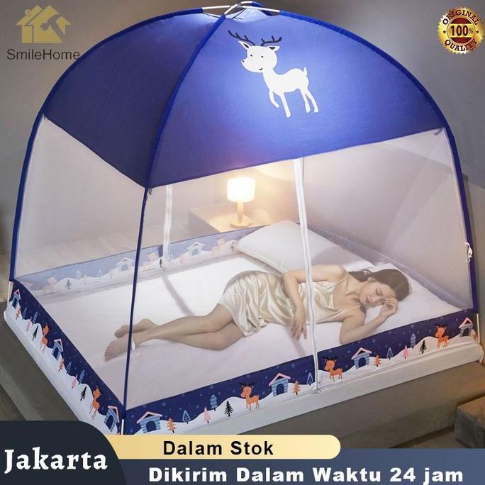 Best- Kelambu Lipat Kelambu Tempat Tidur Dewasa Portable Mosquito Net