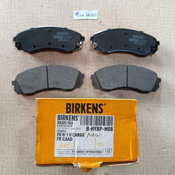 ZANLOZ Brake pad Hyundai H1 H 1 H-1 2008 on depan HYBP M08 merk Birkens
