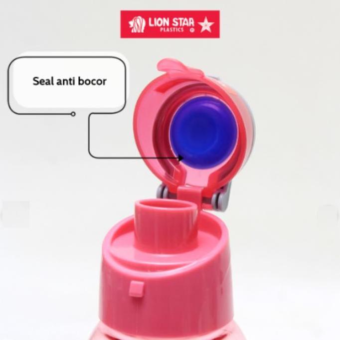 Bestsell- Botol Minum Lion Star Yoshi 600Ml | Na-20 Yoshi Botol 600Ml Botol Minum Slim Seperti Kaca 