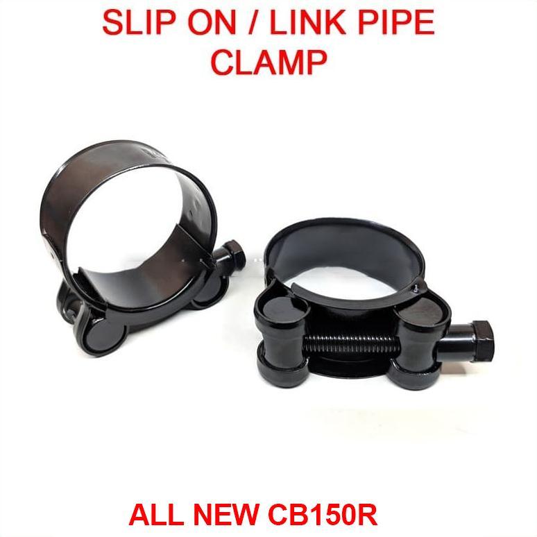 Hot Sale Hot Deals Klem Pipa Slip On Knalpot Racing All New Cb150R Cb 150R Mid Pipe Clamp