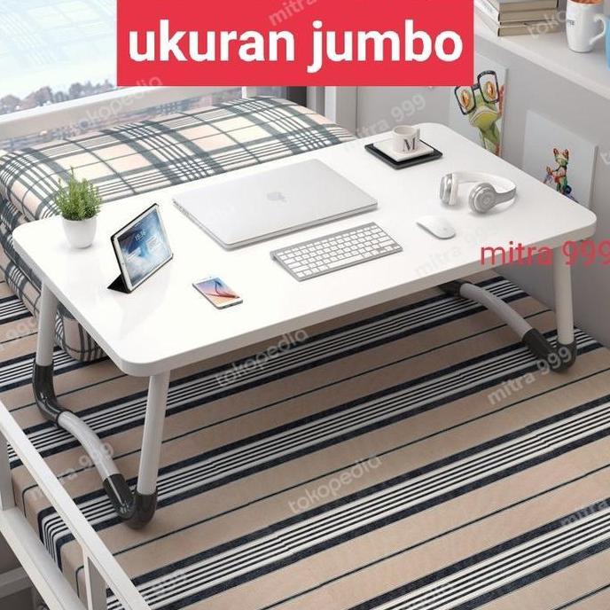 Best- meja laptop lipat / meja belajar ukuran jumbo 80*40