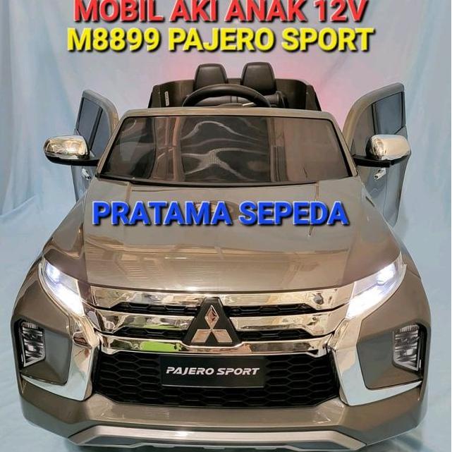 Mobil Aki Anak El Pajero Sport Bisa Dinaiki Anak Dengan Remote Control Dan Pedal Gas M8899 Pmb