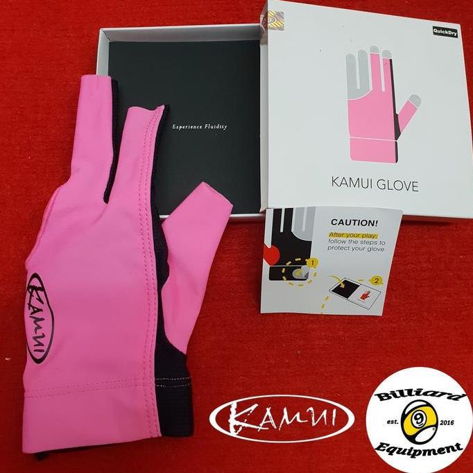 Kamui Glove Pink | Sarung Tangan Billiard