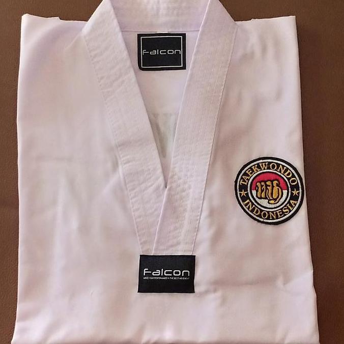 DOBOK TAEKWONDO KERAH PUTIH