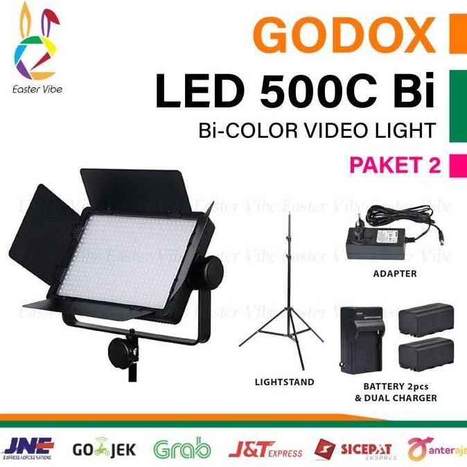 Populerstudioacc- Godox Led 500C Video Light 500 C Godox Led500C