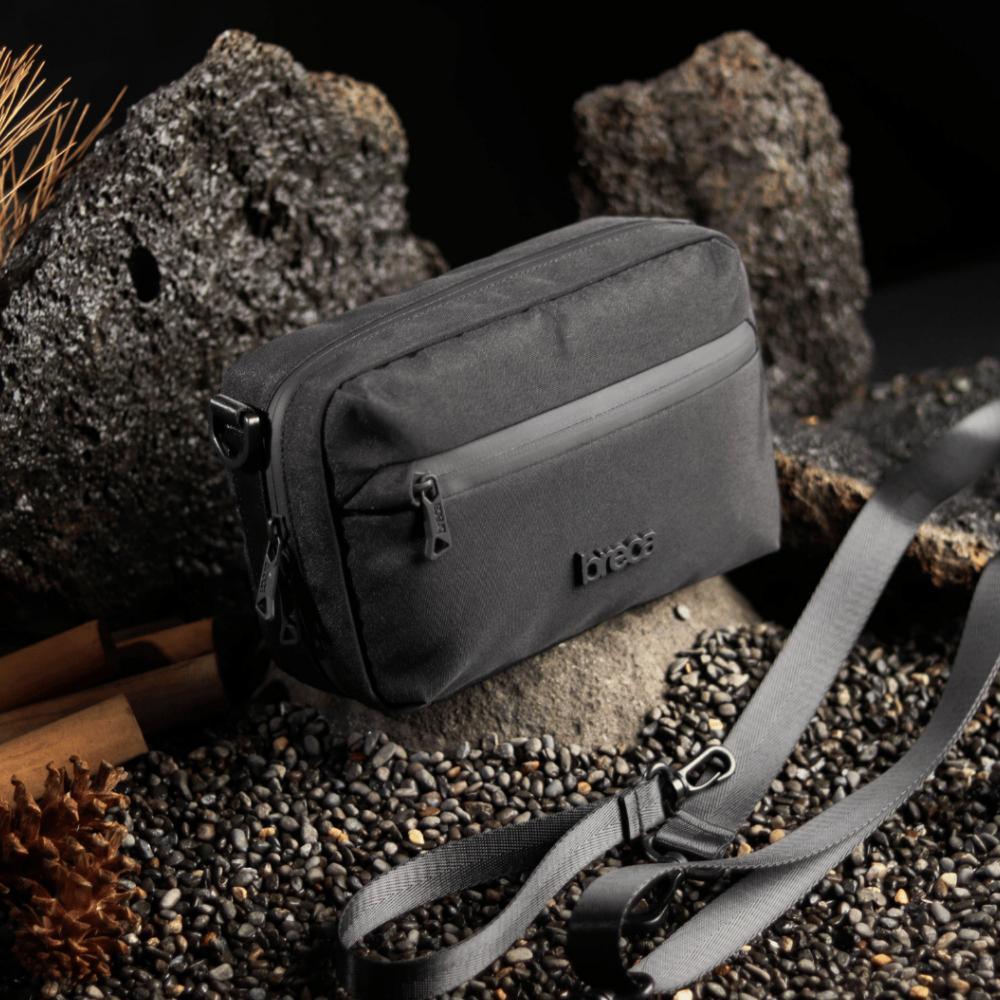 Original` Breca - Handbag Shelby Tas Tangan Pria Tas Selempang Anti Bara Api Dan Waterproof Cowok