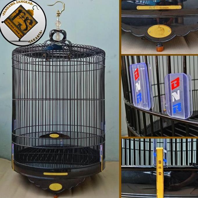 TERLARIS SANGKAR/KANDANG MURAI BNR PVC BLACK RUBICON READY STOCK