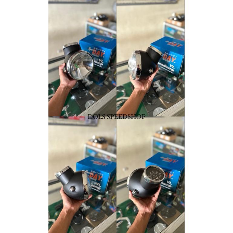 BATOK YL SET SPIDO BATOK LAMPU YL BESI FULL PRESS DAY SET REFLEKTOR  SPORT DAY PNP CB GL 100