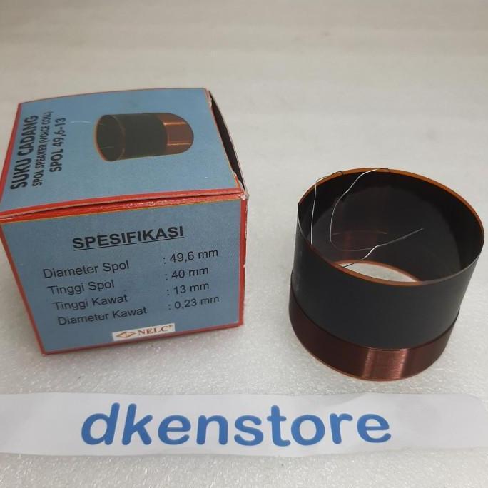 Spool speaker Nelc 49.6mm Spul spiker blackspider 15500 BS15500
