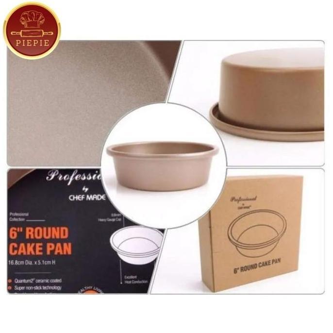 Loyang Kue Bulat / Round Cake Pan Chefmade - WK9031