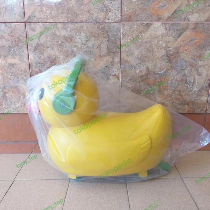 Mainan Bebek Ride On Duck Bayi Anak Kuning Dorong Pegangan Belajar Promo Premium