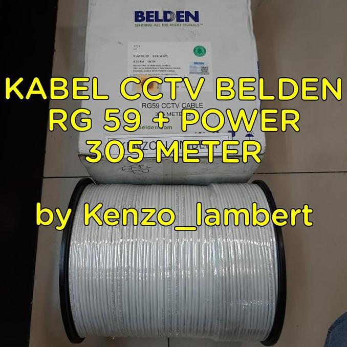 Kabel CCTV RG59 BELDEN 305meter / belden cctv / rg 59 belden