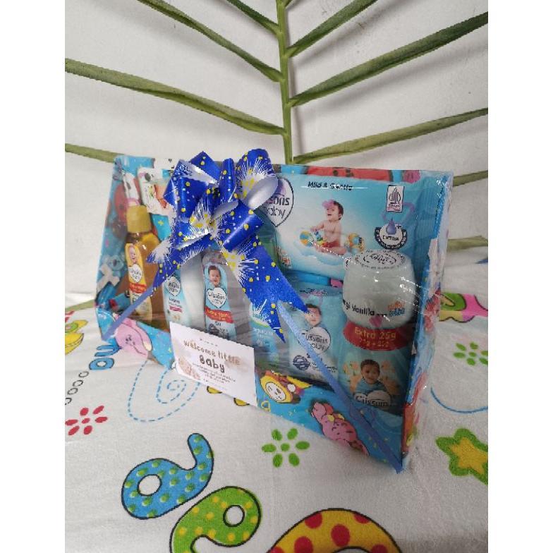 Murah  Parcel Bayi/ Kado Bayi/Parcel Baby/Hampers Baby Gift/Perlengkapan Bayi/Kecantikan Bayi/Parpum