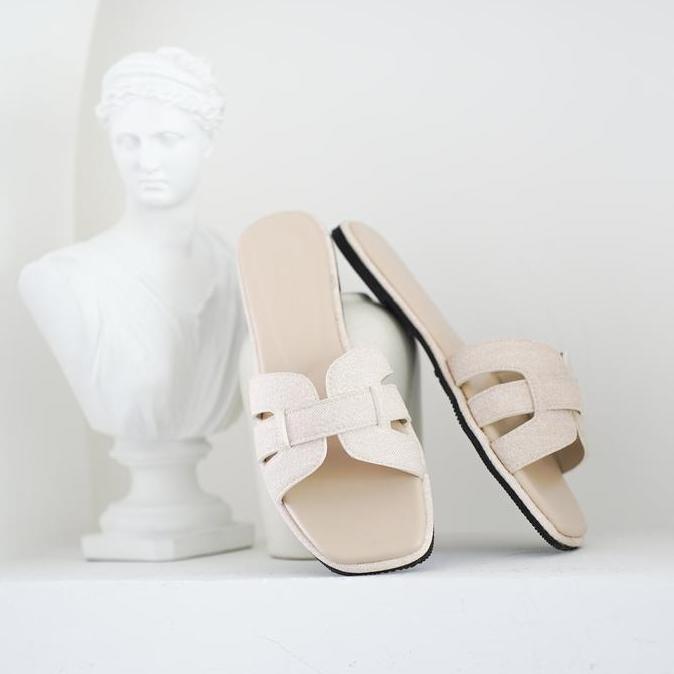 Jelitashoes- Zode Charla Sandals - Basic Sendal Wanita Flat