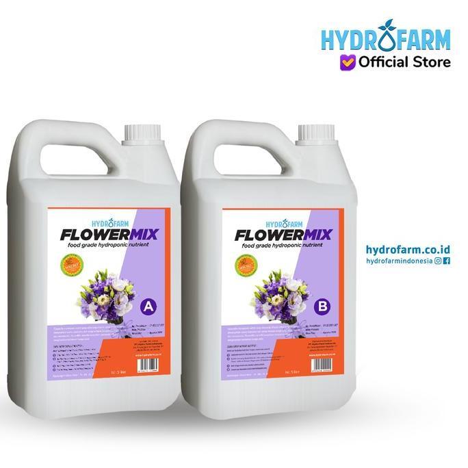 Nutrisi Hidroponik AB Mix Bunga ( Flowermix 5 Liter )