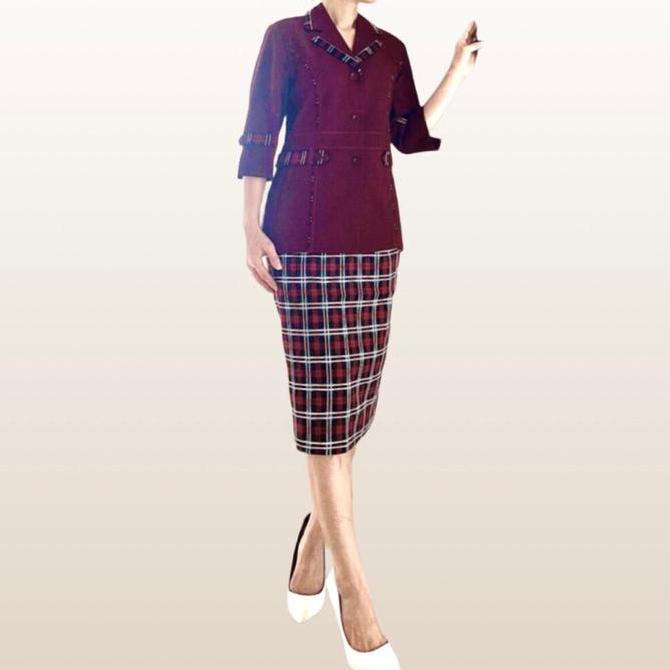 Setelan rok wanita. Stelan blazer wanita. Set Blazer MTC . Setelan blazer dan rok