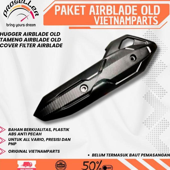 READY HUGGER SPAKBOR KOLONG VARIO 125 150 HUGGER AIRBLADE ORIGINAL PNP VARIO 110/125/150 HUGGER LED 