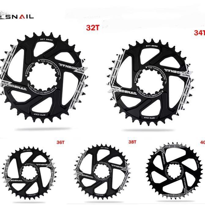 Promo Snail Chainring GXP 36T Chain ring Crank GXP Direct Mount Diskon