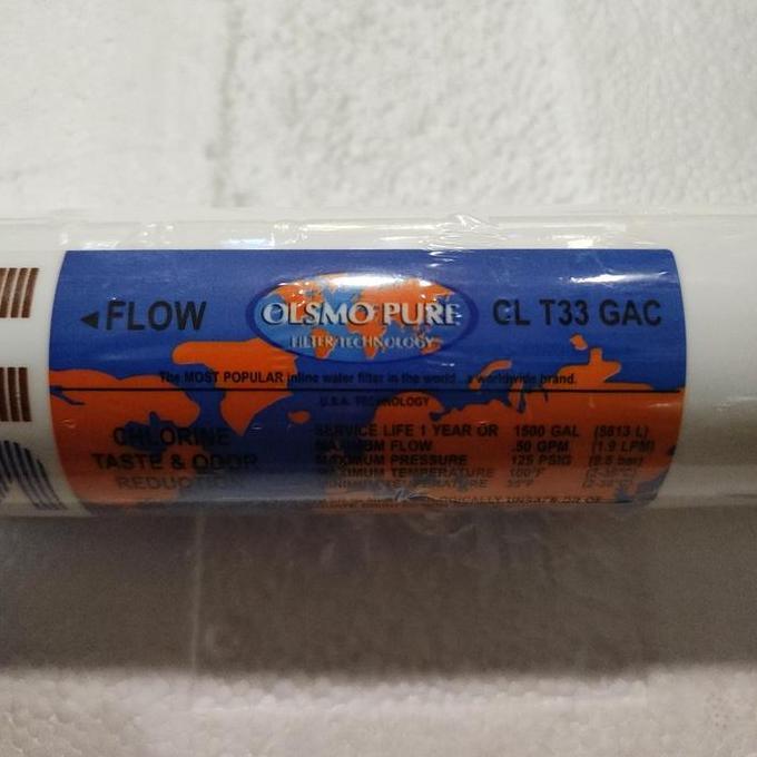 Post Carbon Olsmopure Small/Post Carbon Small Cl T33 Gac Termurah