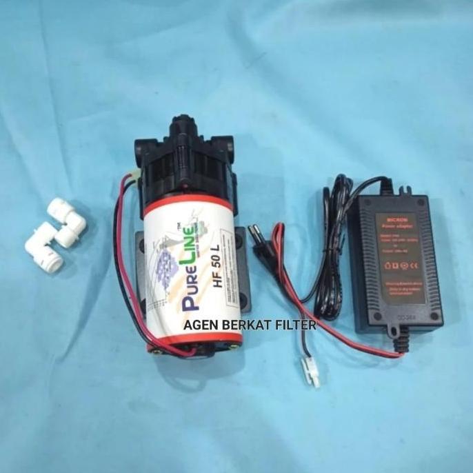 Pompa Ro Pureline Ro 24Volt 500Gpd 400Gpd Dan 100Gpd Restock
