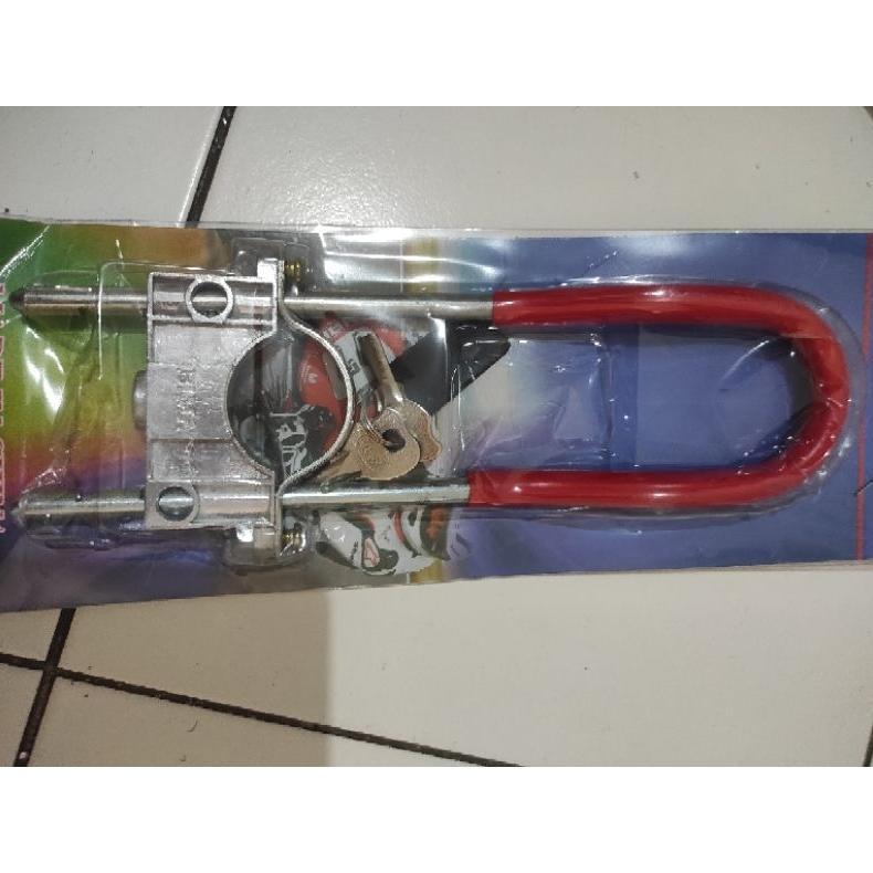 Kunci garpu motor/sepeda listrik/gembok panjang