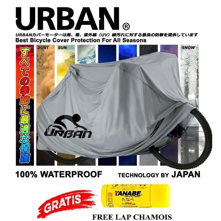 Promo Sarung Sepeda Bicycle Cover Waterproof Urban Santa Cruz United Bike Diskon