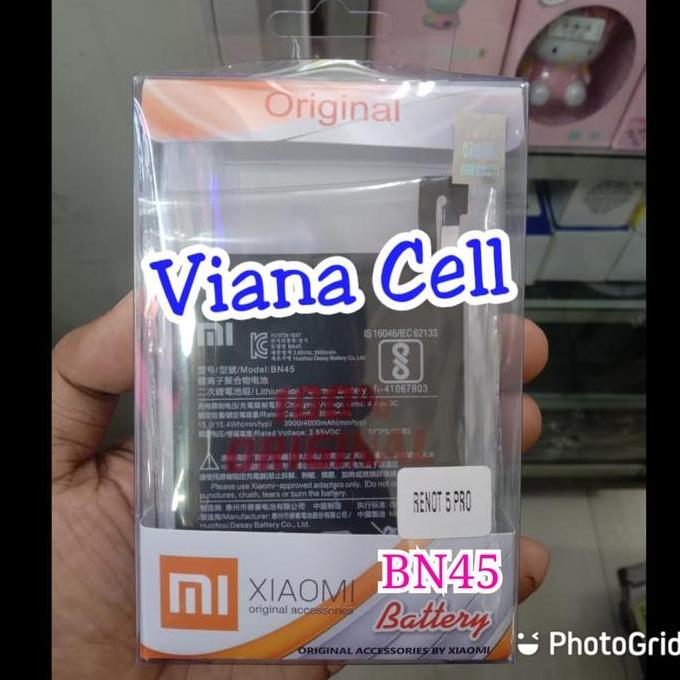TERMURAH - BATERAI XIAOMI REDMI NOTE 5 NOTE 5 PRO BN45 ORI 100% BATREI BN 45 BATT