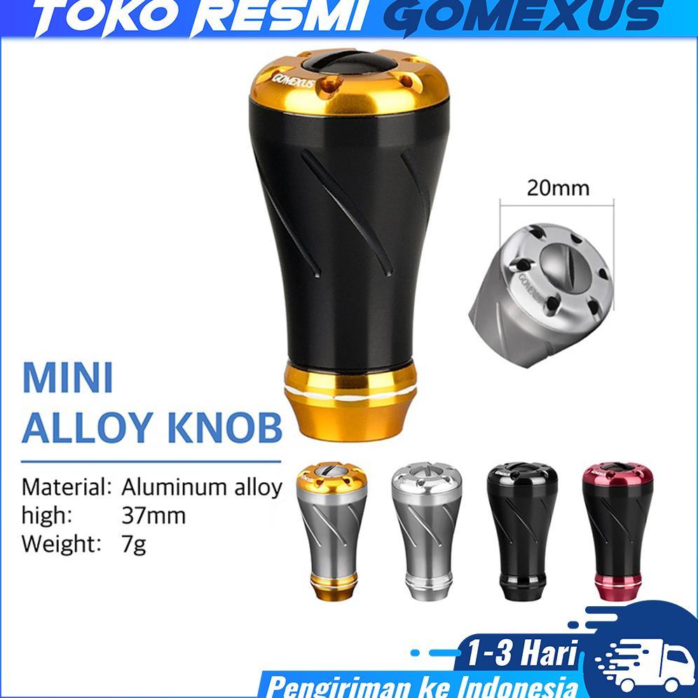 READYGan- Gomexus Knob Handle Reel pancing 20mm Warna Hitam A20 Untuk Shimano Cardiff Daiwa Luvias R