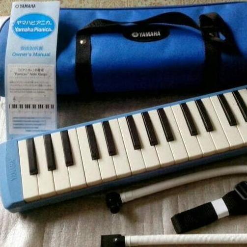 Lengkap- Pianika Yamaha - Pianica Yamaha Japan Made In Indonesia Seri P32P Original 100%