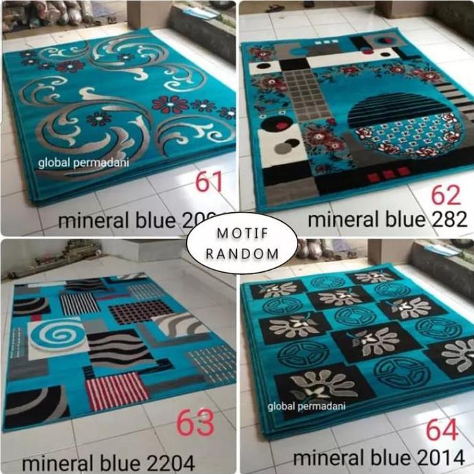 KARPET LANTAI | KARPET MODERNO ASLI PREMIUM UKURAN 160 X 210 - TANGKASAP