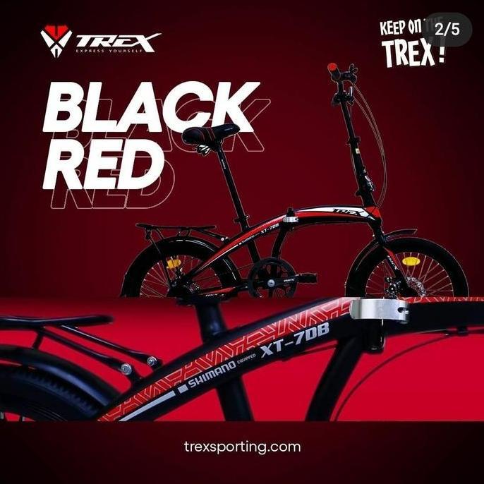 Terlaris Sepeda Lipat Trex Xt -708