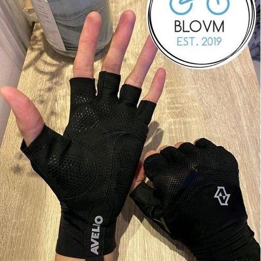 Sarung Tangan Sepeda Avelio Iron Cross Black/Avelio