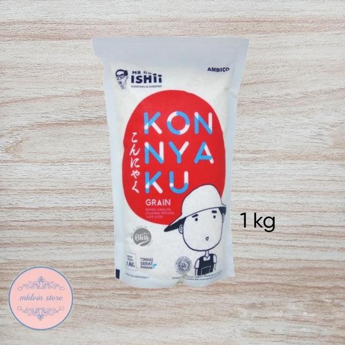 Beras Shirataki 1000 gram / 1kg (cocok untuk diet keto)