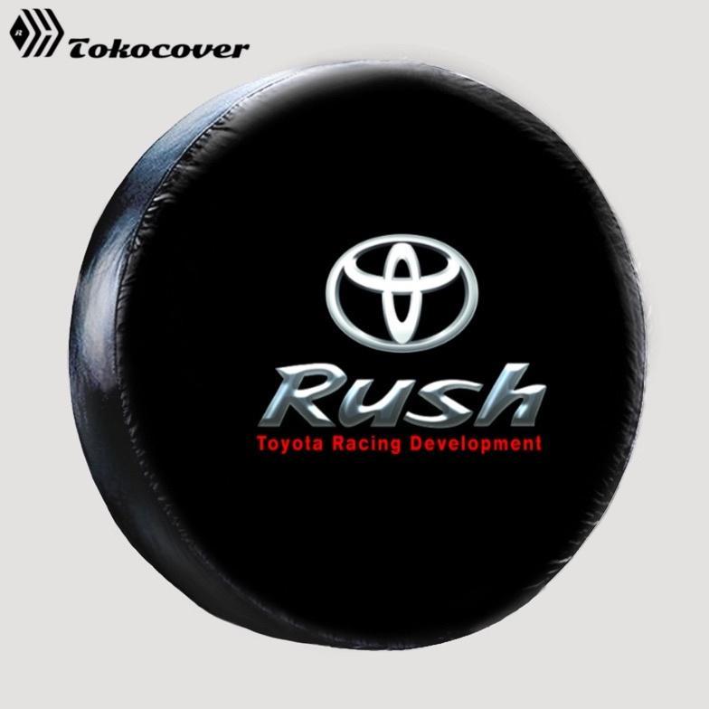 sarung ban serep rush / cover ban rush toyota cover ban mobil cadangan