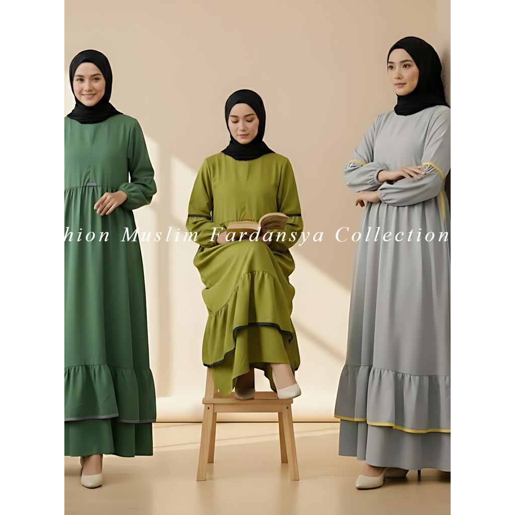 Gamis Rempel  Katun Toyobo