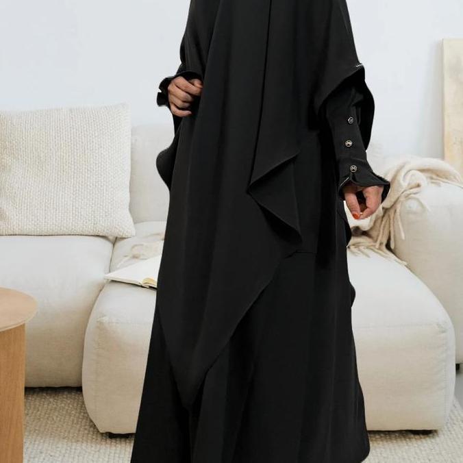 Ameena Gamis bahan Mina original Sultan/ Hanya Gamis Saja