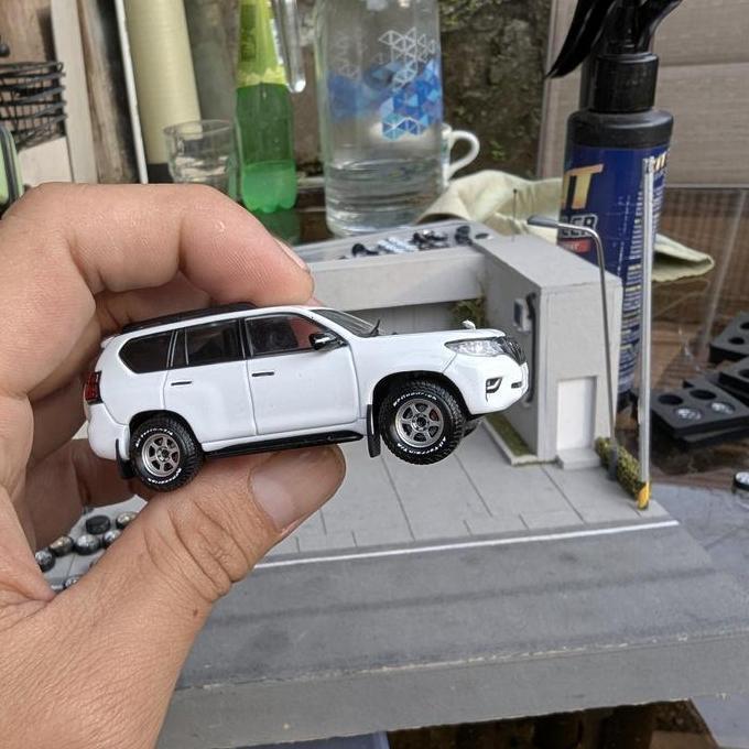 Velg Diecast Te37 Xt Suv Mini Scale 1:64 Scale Stance Baru
