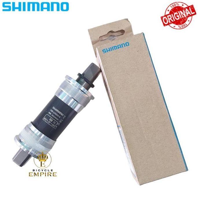 Promo Shimano Bottom Bracket BB Kotak UN300 127 127.5mm Bearing BSA 68mm Bicycle Empire Diskon