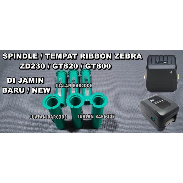 Spindle Core - Tempat Ribbon Printer Barcode Zebra Gt820 | Gt800 Original Dan Terpercaya